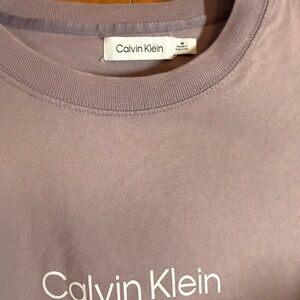 Calvin Klein Mauve Logo Tee